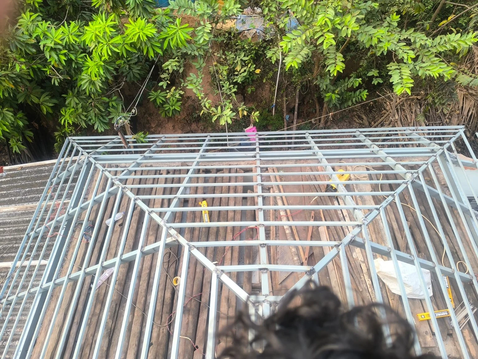 Selected Terrace Roof Truss Project by MD FABRICATION