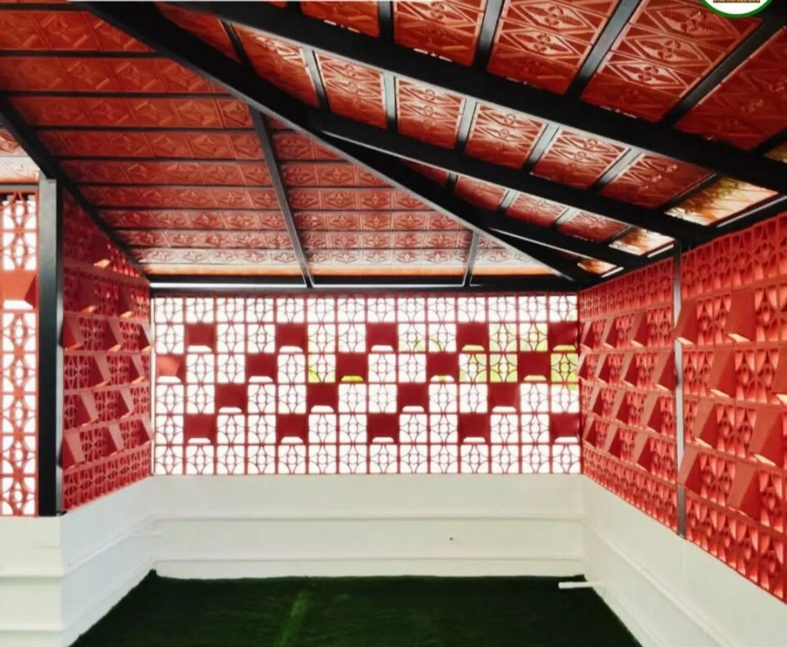 Decorative Tile Ceiling by MD FABRICATIONS in Bengaluru
