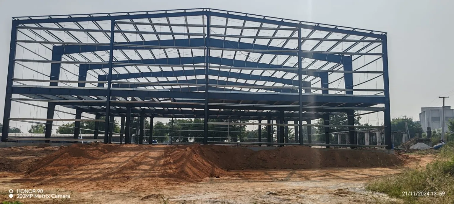 Industrial PEB Steel Frame by MD FABRICATION in Karnataka