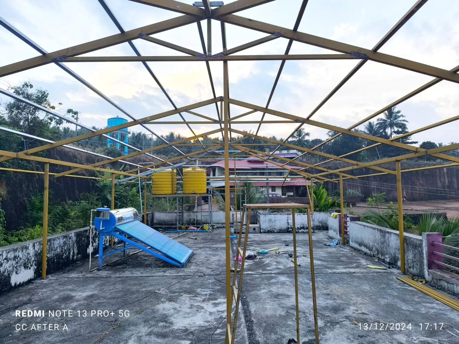Terrace Roof Truss by MD FABRICATION in Bengaluru