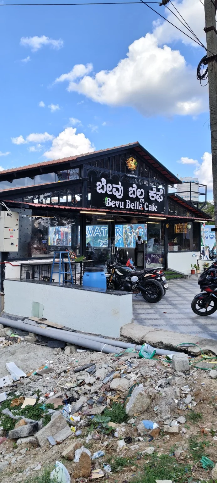 Commercial Café Mangalore Roof by MD FABRICATION in Bengaluru