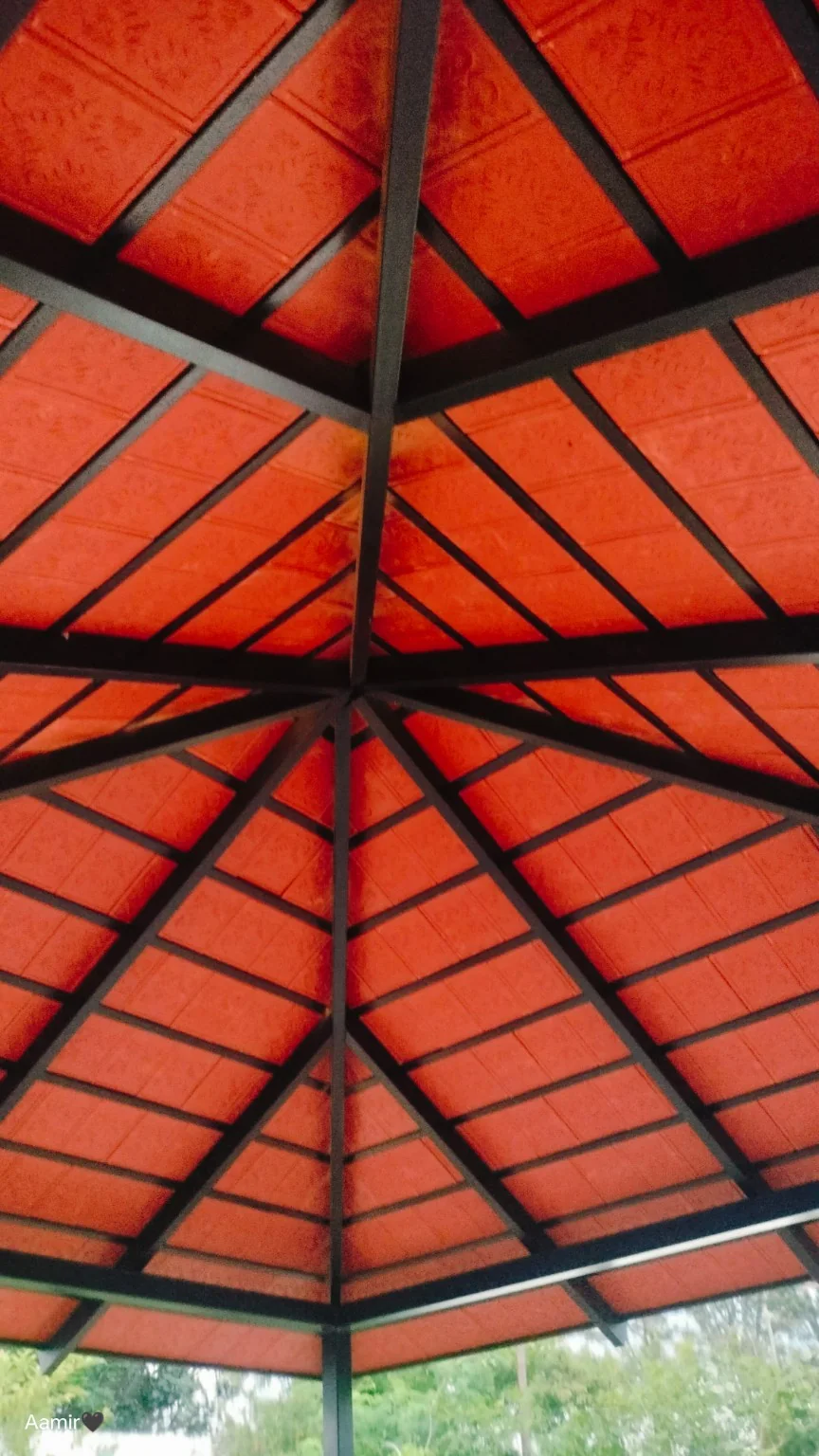 Mangalore Tile Pergola — Structure Detail by MD FABRICATION in Bengaluru
